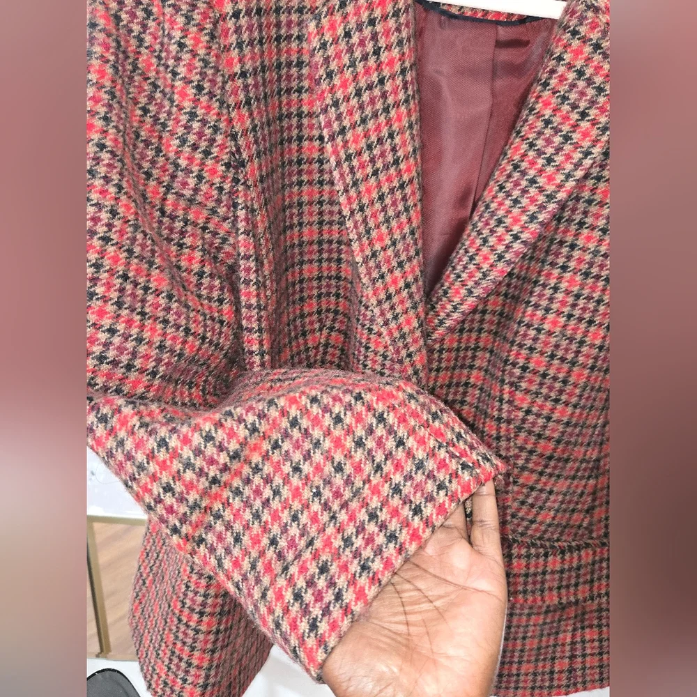 Talbots - Plaid Blazer - Picture 7 of 16